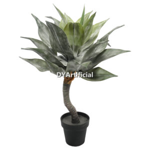 Artificial Agave Potatorum Kishoukan Plants 50CM Height Green Indoor