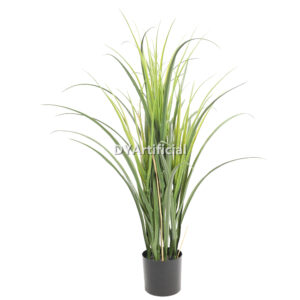 Potted Artificial Reed Grass Deluxe 90CM Green UV Protected