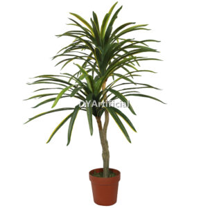 Artificial Yuccas with Yellow Green Leaves 110CM Height Indoor