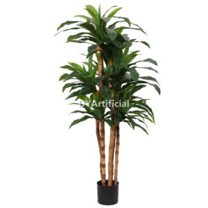 150CM Height Real Wooden Trunk Artificial Dracaena Tree Indoor