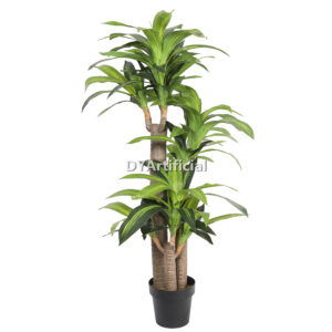 Artificial Dracaena Tree Yellow Green 120CM