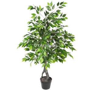 Artificial Mini Ficus Tree Double Green 120CM