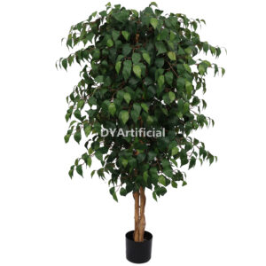 150CM Height Double Green Ficus Tree Indoor