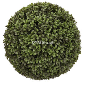 Artificial Classic Buxus Ball Old Color Outdoor UV Protected 45CM
