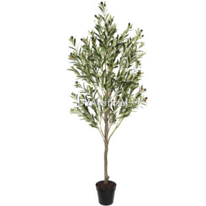 Premium Artificial Olive Tree 180CM Plastic Trunk Indoor