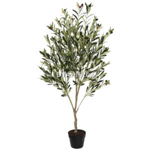 Premium Artificial Olive Tree 135CM Plastic Trunk Indoor