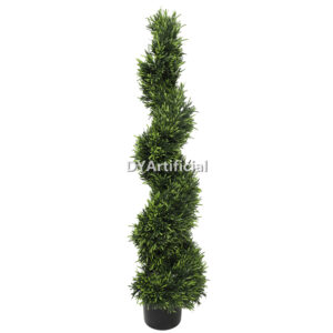 Artificial Rosemary Spiral Tree In Pot 120CM Outdoor UV
