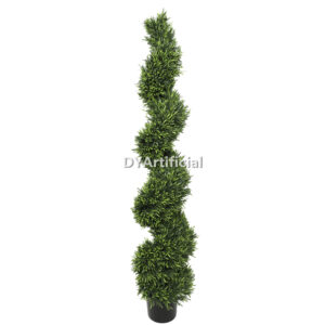 Artificial Rosemary Spiral Tree In Pot 150CM Outdoor UV