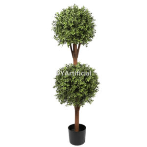 120CM Height Buxus Double Ball Tree Outdoor UV Protected