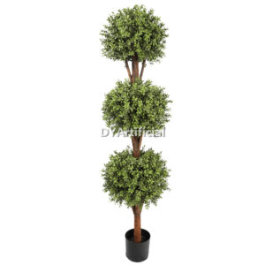 150CM Height Triple  Buxus Ball Tree Outdoor UV Protected