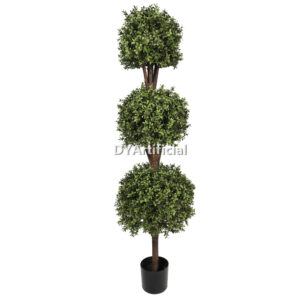 150CM Height Triple  Buxus Ball Tree Outdoor UV Protected