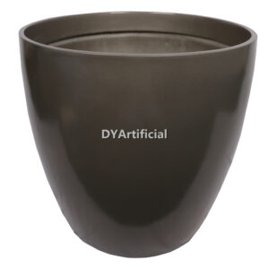 Fiberglass Planter 55CM Height CHARGOAL