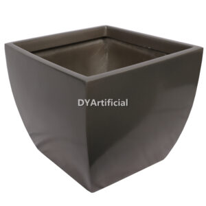 Fiberglass Planter 37CM Height CHARGOAL