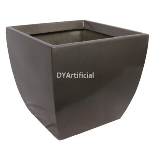 Fiberglass Planter 47CM Height CHARGOAL