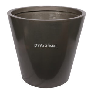 Fiberglass Planter 64CM Height CHARGOAL