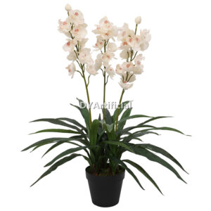 Artificial Vanda Plants 72CM Indoor White