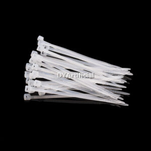 DYArtificial Super Strong Nylon Cable Ties in White