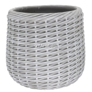 TPP-06 EVA Planter Grey 34CM Diameter by 33CM Height