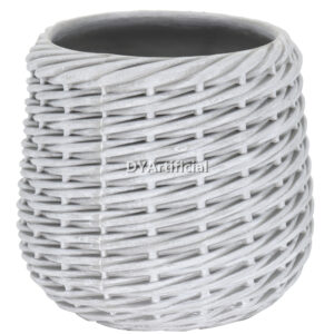 TPP-07 EVA Planter Grey 25CM Diameter by 24CM Height