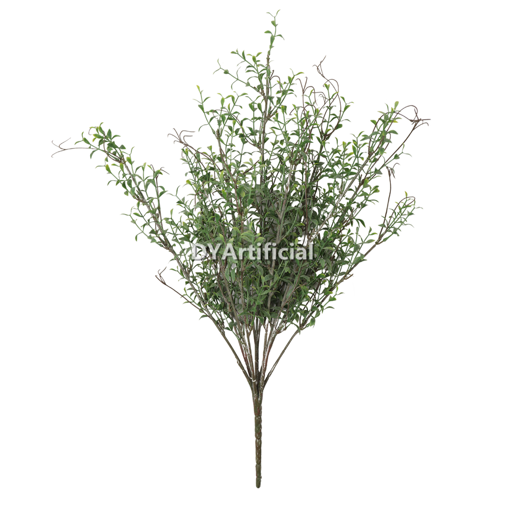 49CM Artificial Big Feather Grass Plants Green