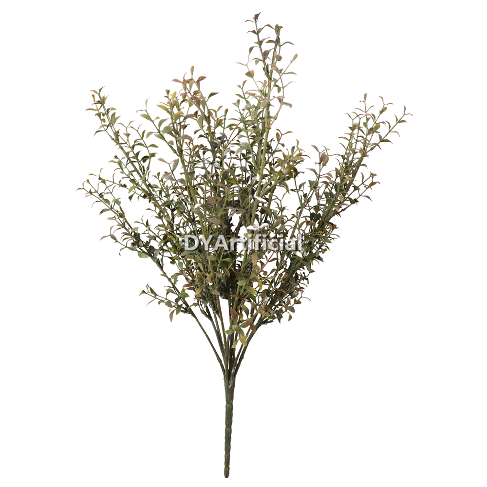 49CM Artificial Big Feather Grass Plants Brown