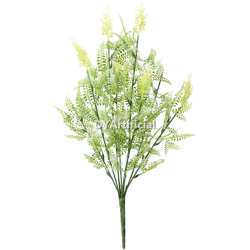 49CM Artificial Mini Fern Foliages Light Green