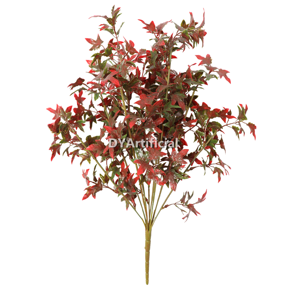 49CM Artificial English Ivy Foliages Red
