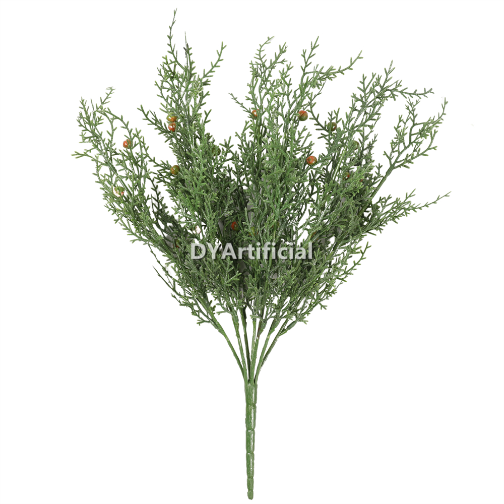 44CM Artificial Cypress Foliages with Fruits