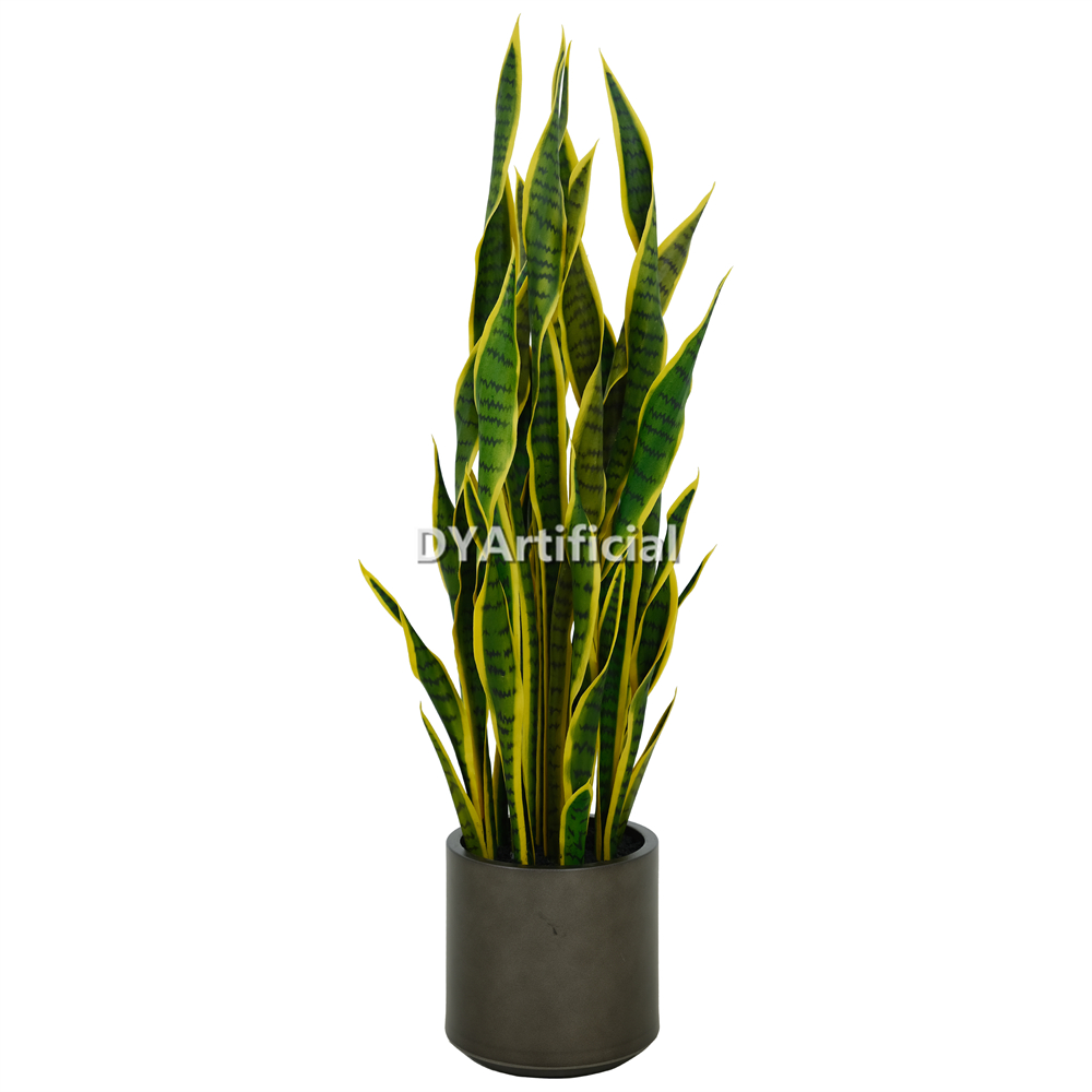 Artificial Yellow Snake Plants 105CM Indoor