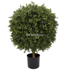 Φ 60CM 85CM Buxus Ball Tree with Short Trunk Outdoor UV Protected