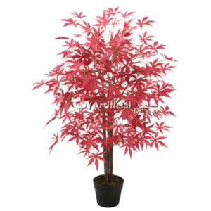 90CM Artificial Maple Red Tree Wood Trunk
