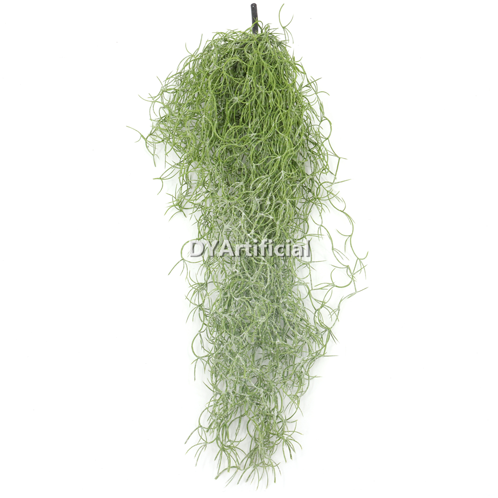 Artificial Old Man Beard Dense 59CM Length in Green with Moss UV FR
