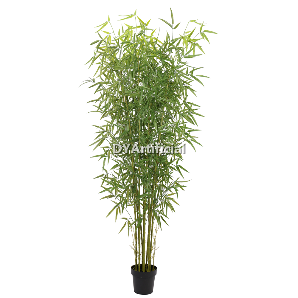 210CM Height Light Green Artificial Bamboo Tree Outdoor UV Protected