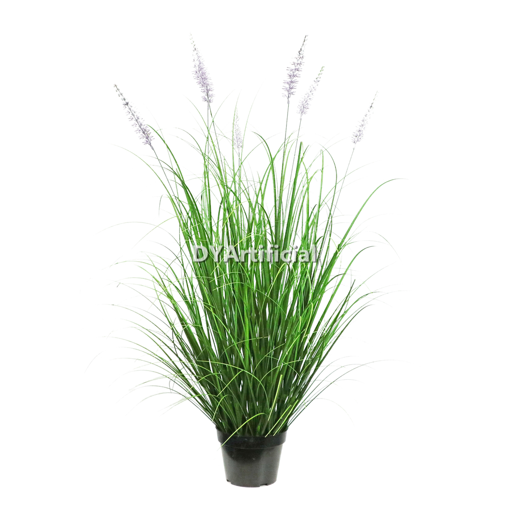 TCJ-156 Artificial Purple Lavender Grass Plants 120CM Height Indoor
