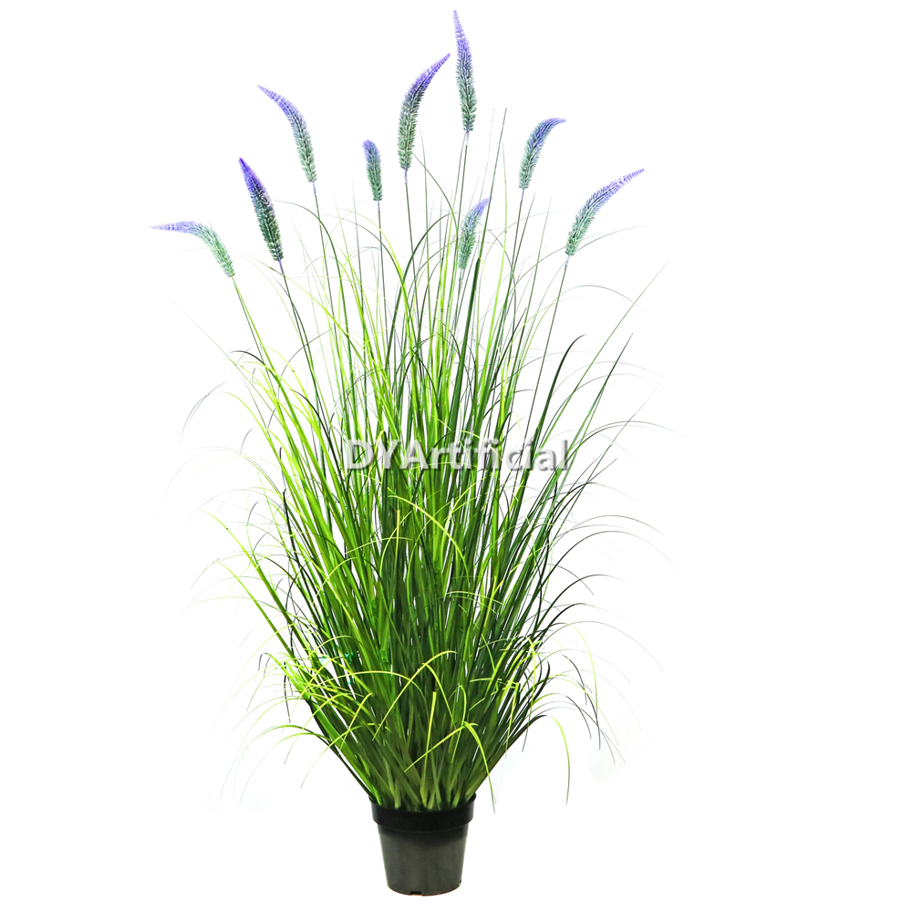 Artificial Purple Wolftail Grass Plants 150CM Height
