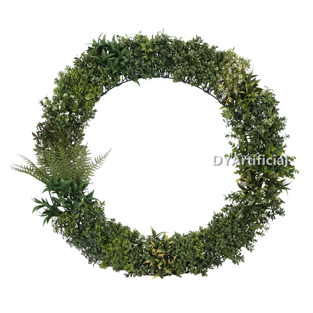 Customized Plants Wall Letter O