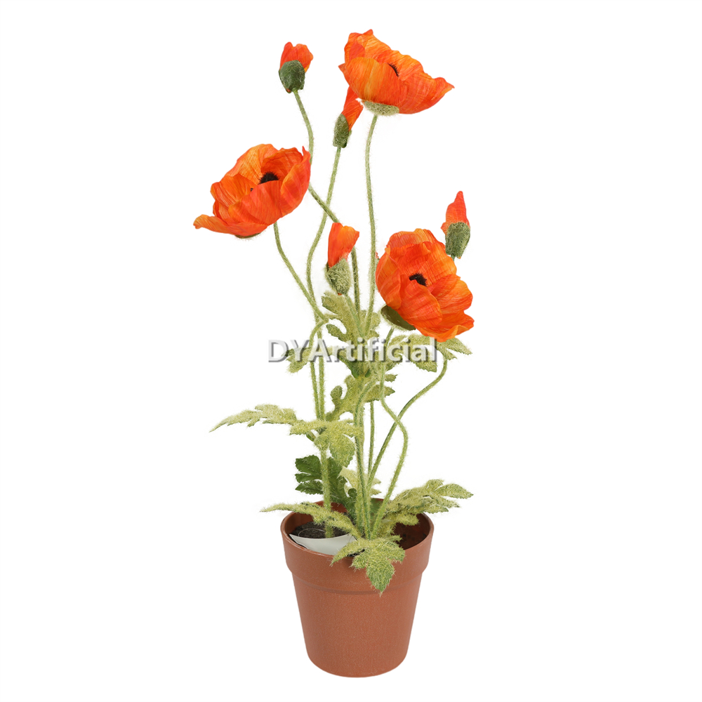 Artificial Plants In Plastic Pot 59CM Height Indoor