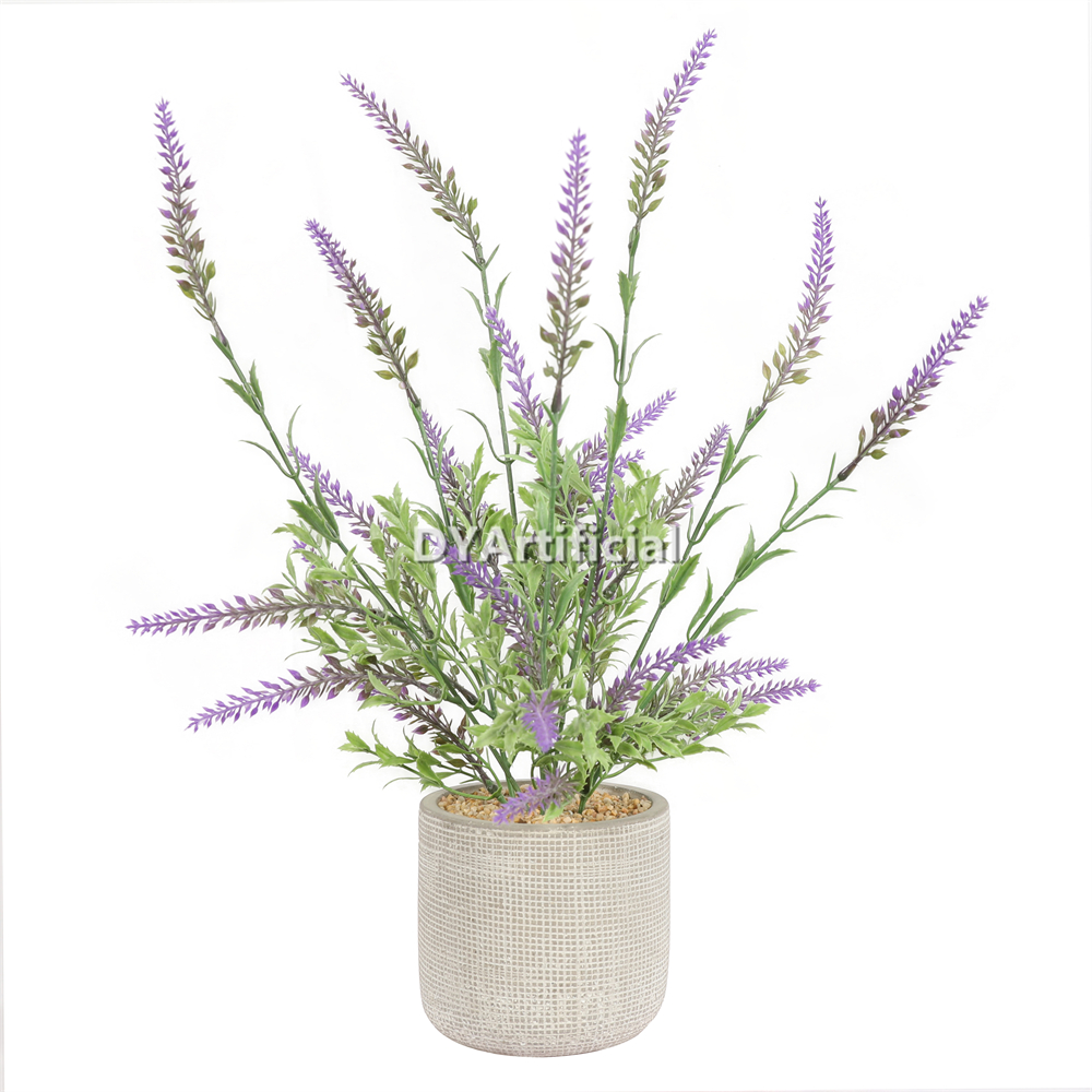 Artificial Plants With Cement Pot 40CM Height Indoor