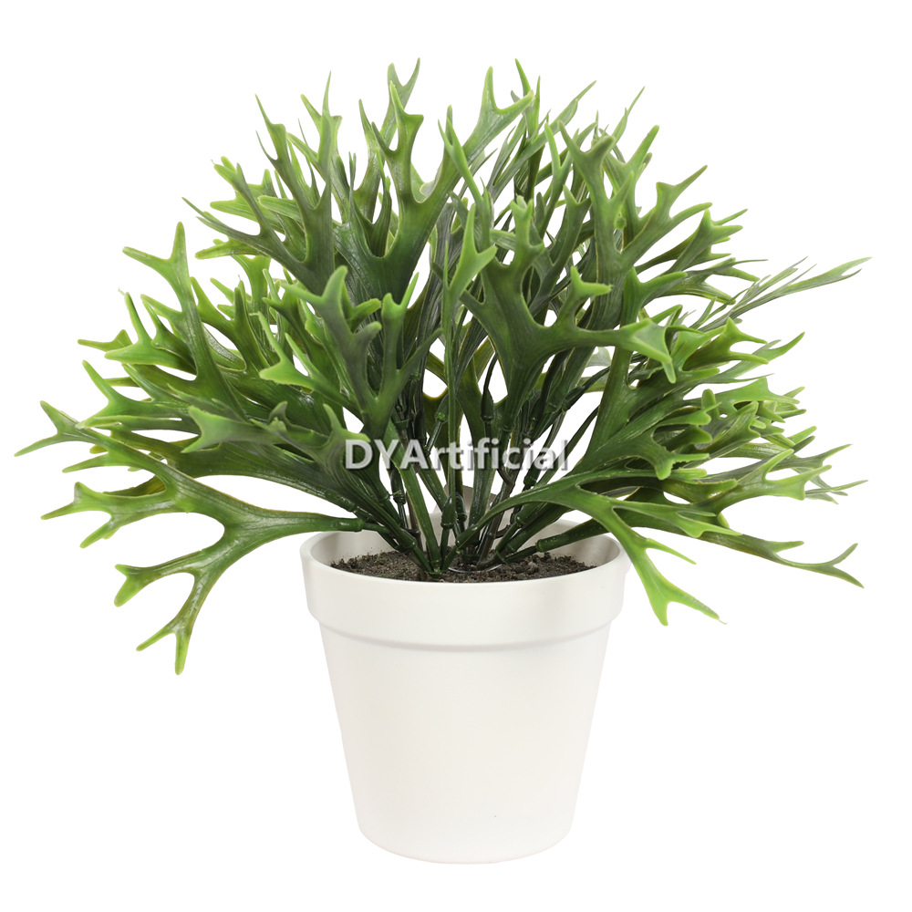 Artificial Plants In Plastic Pot 26CM Height Indoor