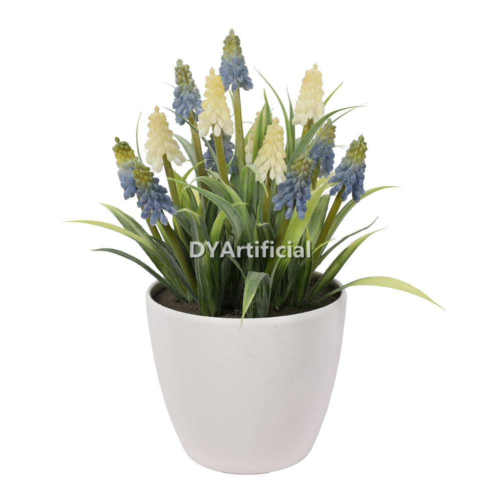 Artificial Plants In Melamine Pot 25CM Height Indoor