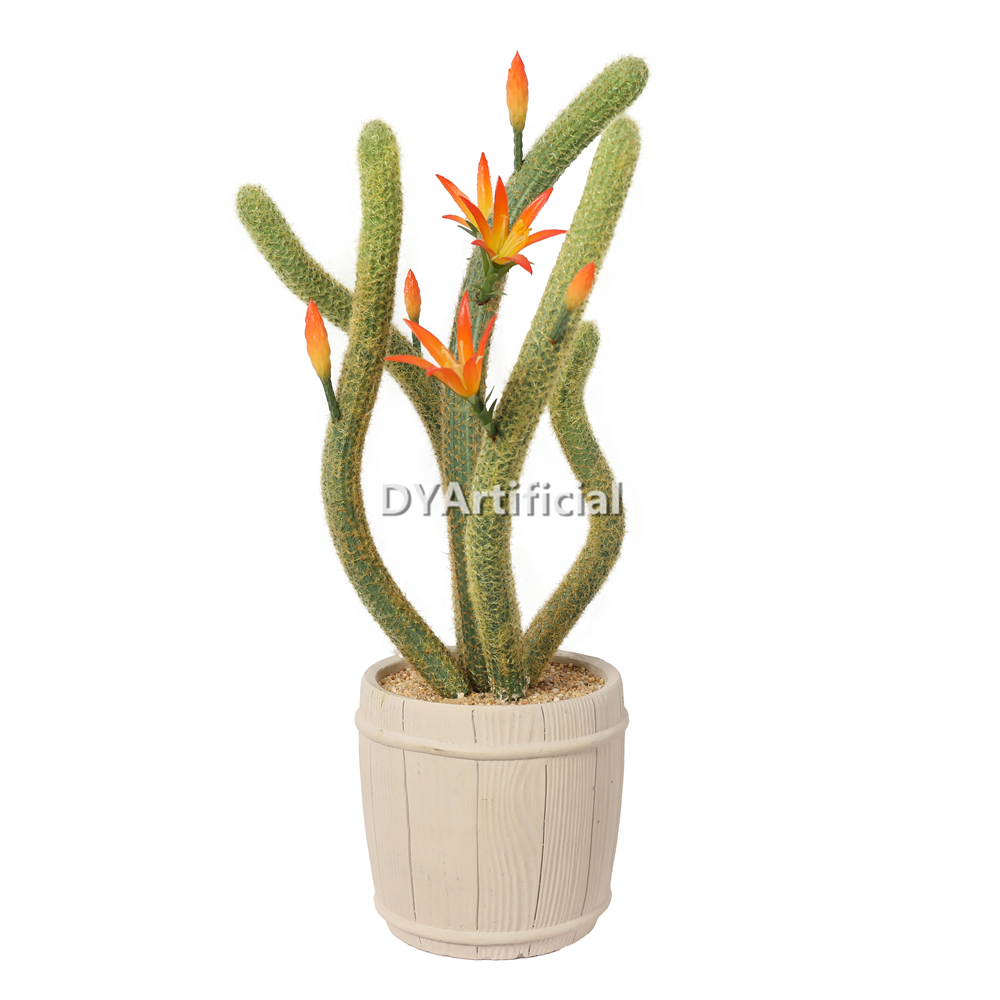 Cactus With Flowers 50CM Indoor