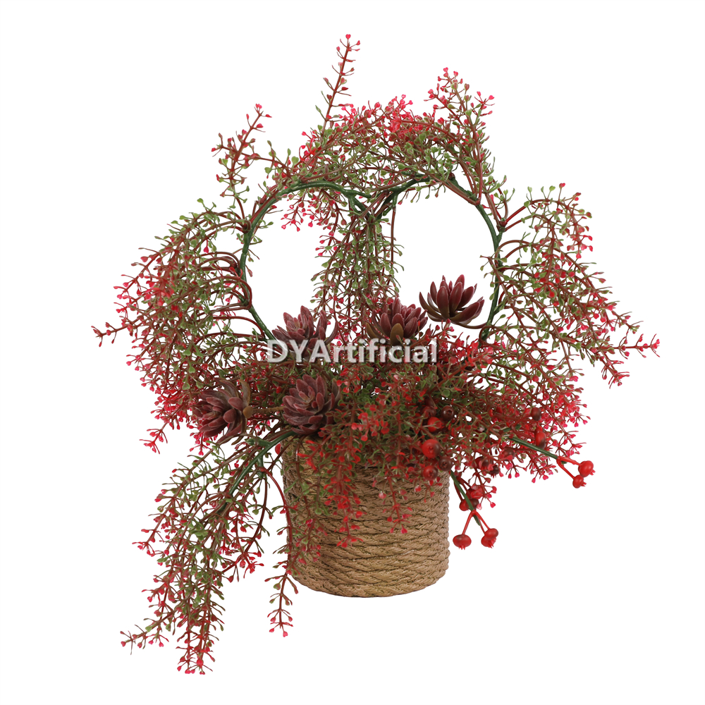 Artificial Plants In Eva Pot 28CM Height Indoor