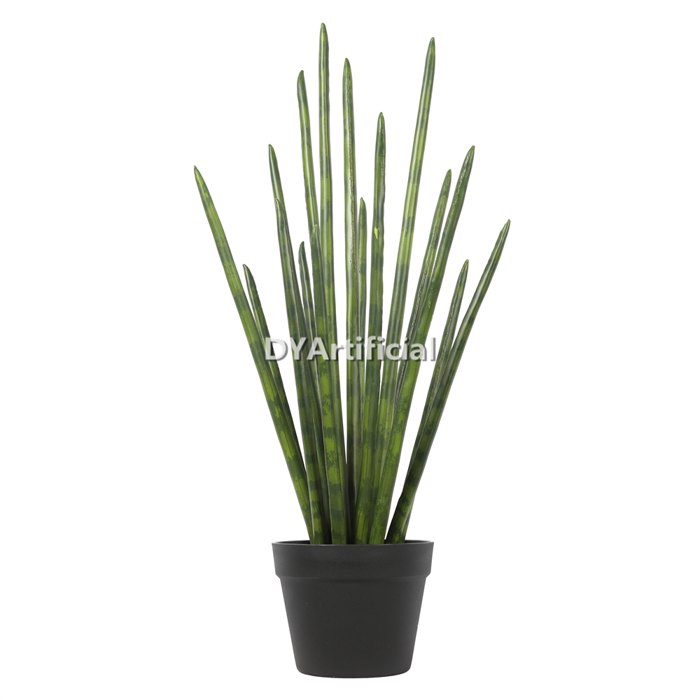 Artificial Aloe Vera In Plastic Pot 72.5CM Height Indoor