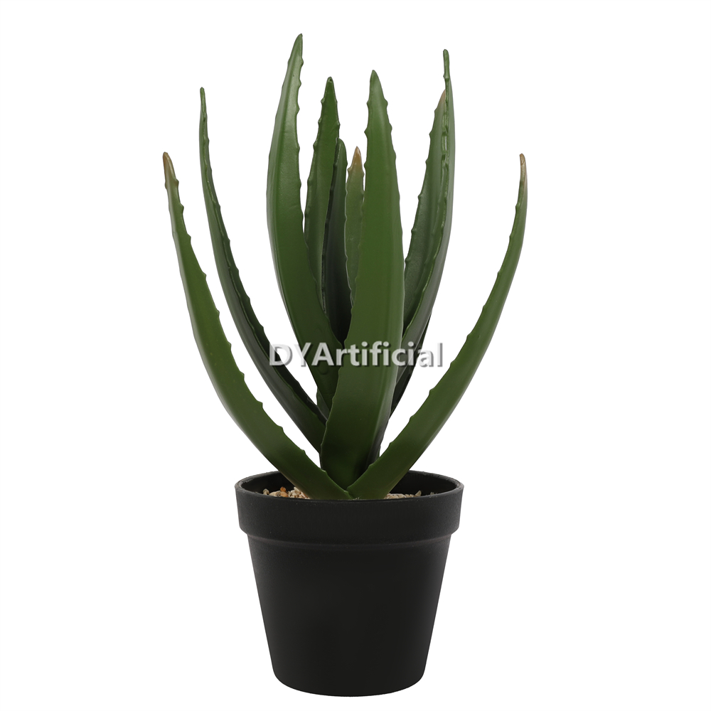 Artificial Cactus In Plastic Pot 34.5CM Height Indoor