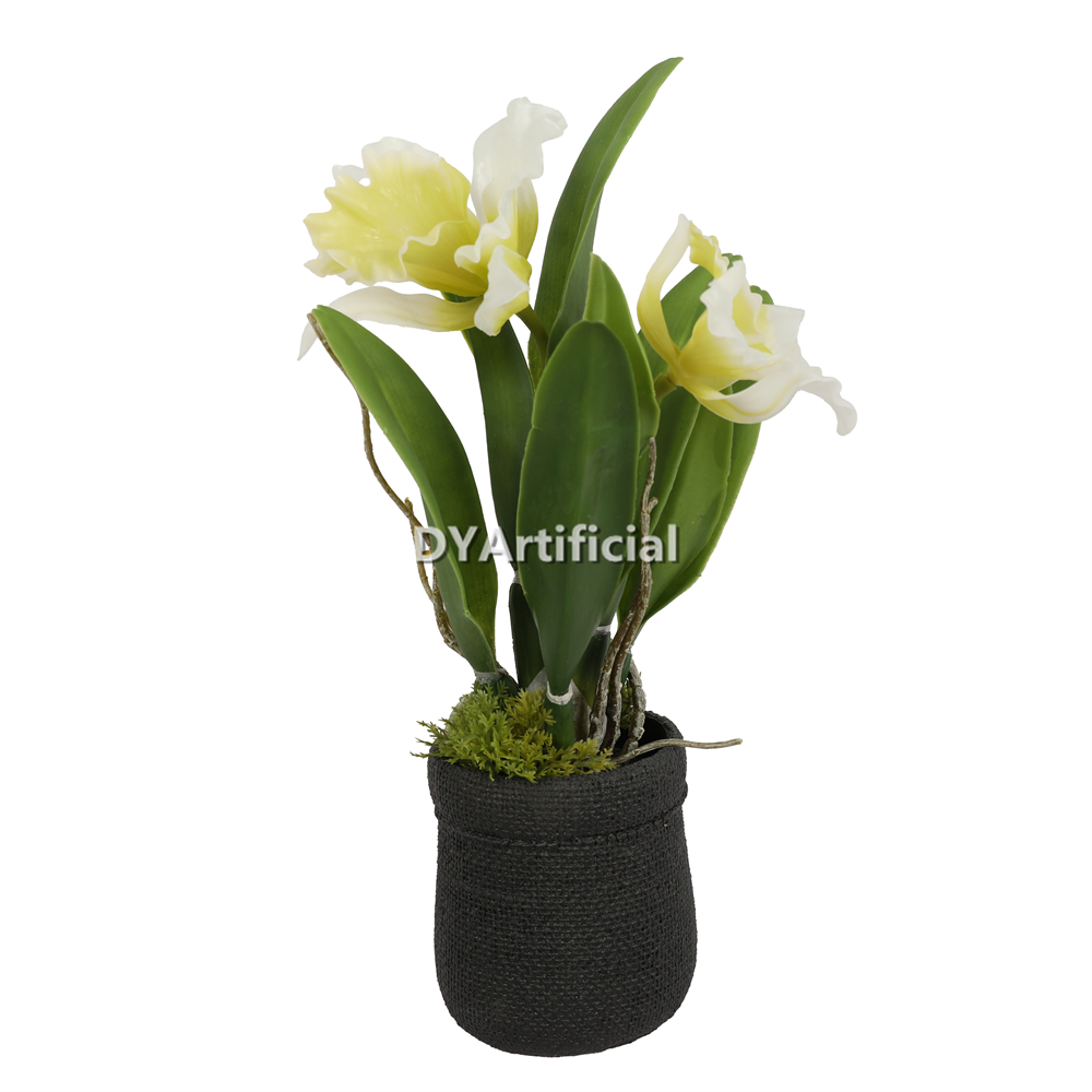 Artificial Cattelan Potted Plant 34CM Height Indoor
