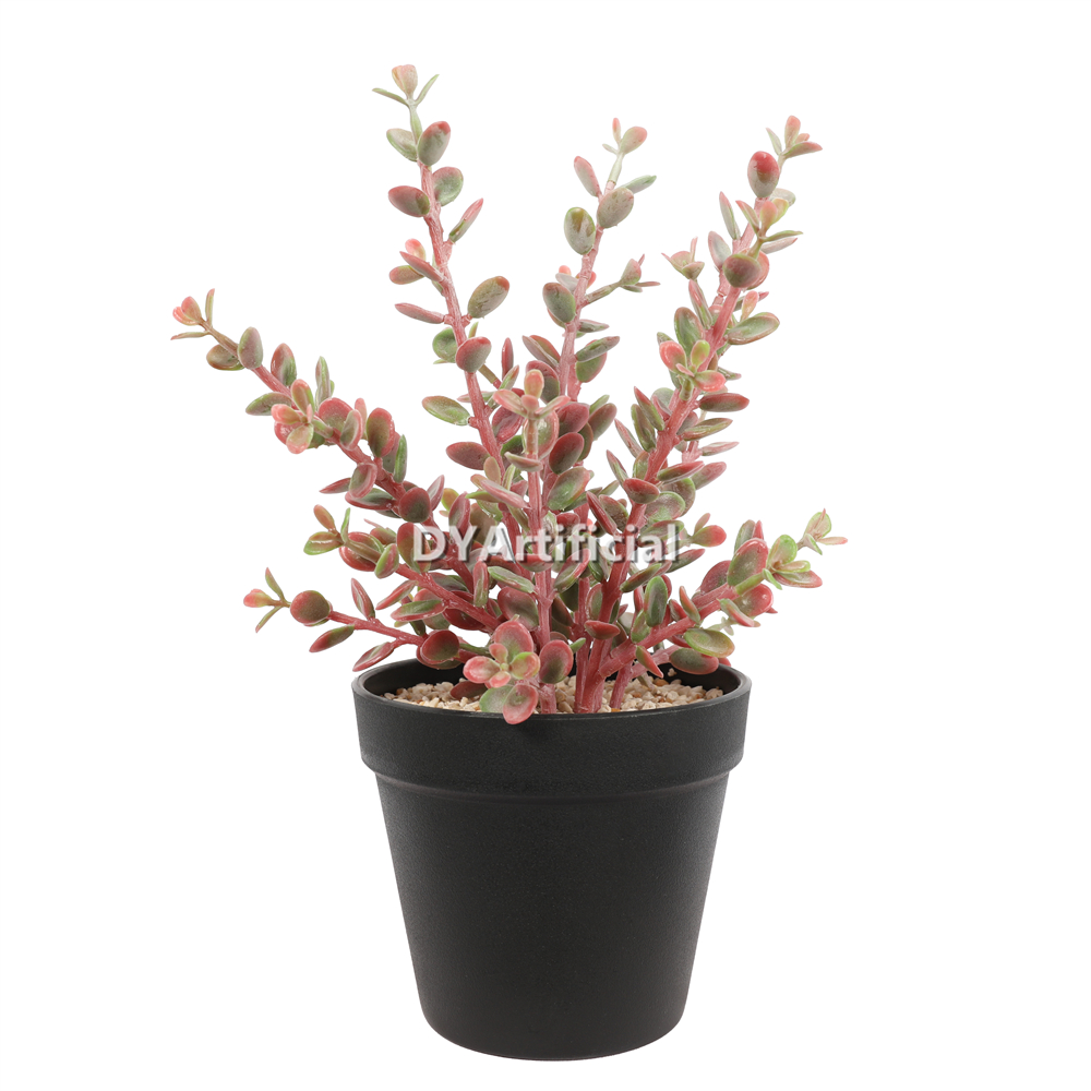 Artificial Plants In Plastic Pot 29.5CM Height Indoor