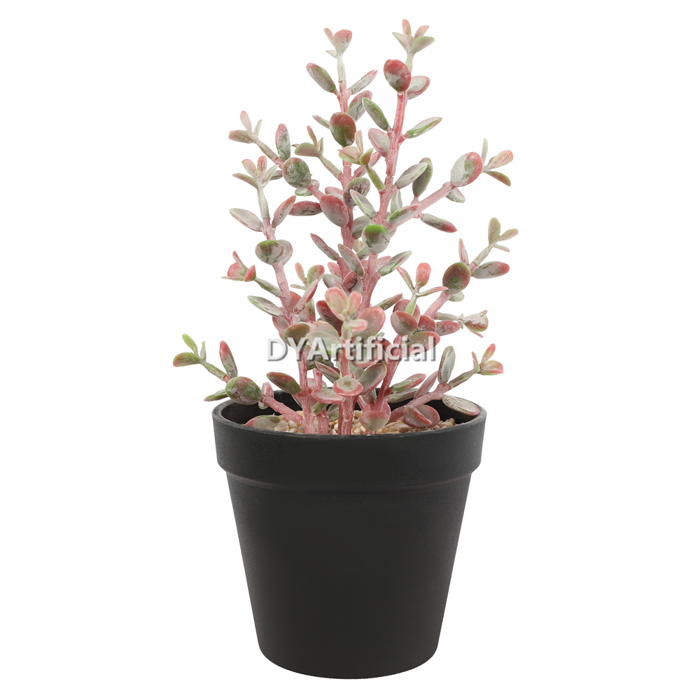 Artificial Plants In Plastic Pot 25CM Height Indoor