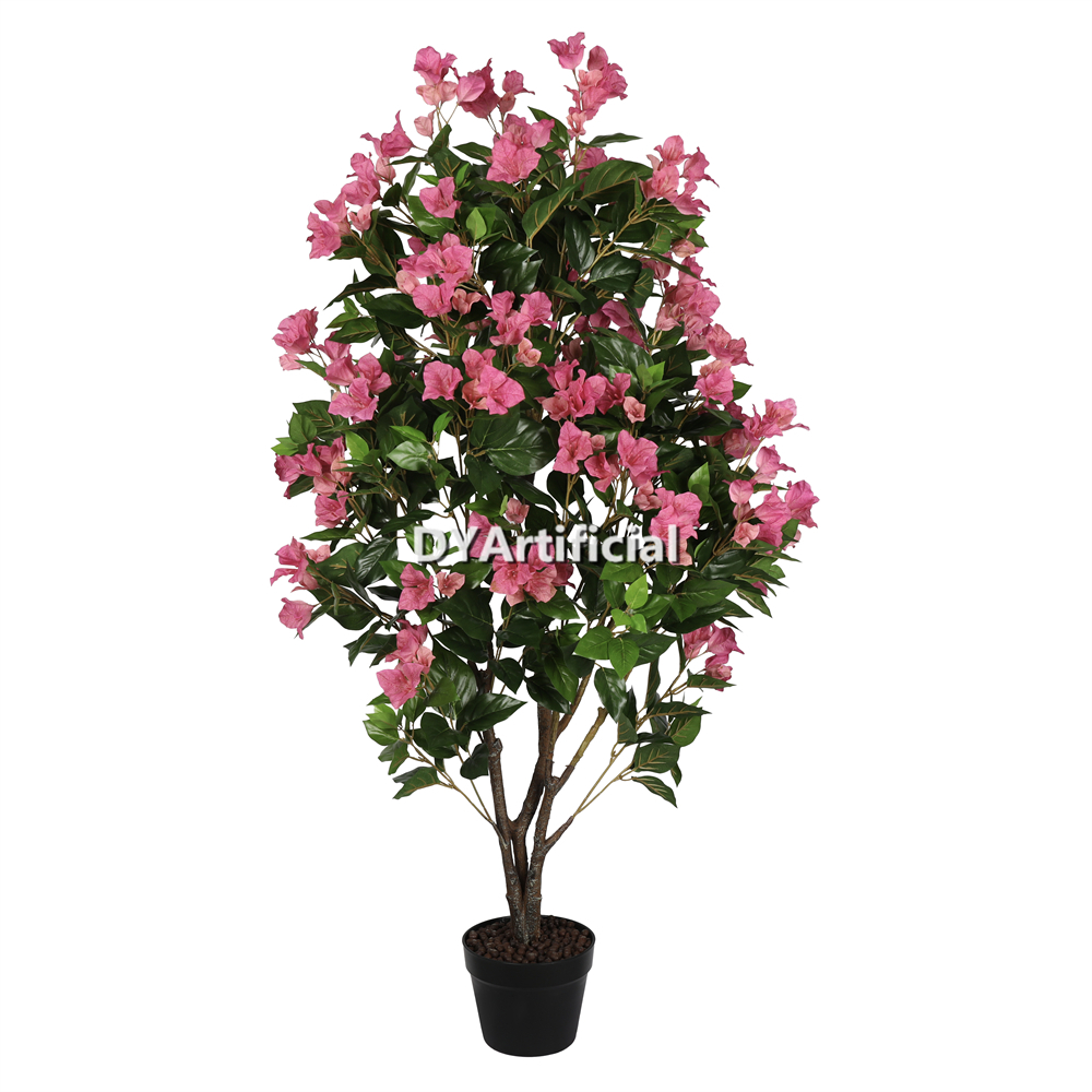 Premium Artificial Bougainvillea Light Pink 130CM