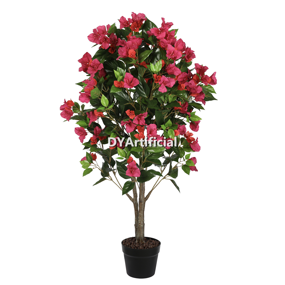 Premium Artificial Bougainvillea Red 95CM