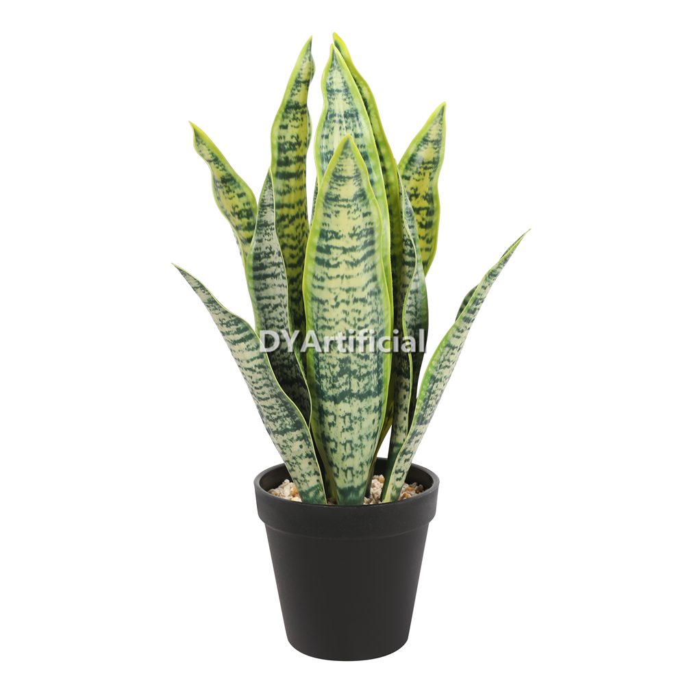 Artificial Agave Sansevieria Snake Plants Green 36CM Height Indoor